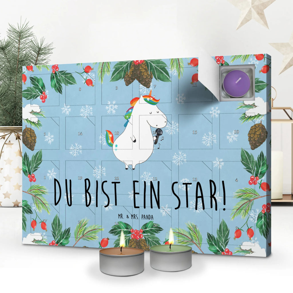 Duftkerzen Adventskalender Einhorn Sänger Adventskalender, Kerzen Adventskalender, Duftkerzen Adventskalender, Einhorn, Einhörner, Einhorn Deko, Pegasus, Unicorn, Glitzer, Konfetti, Party, Geburtstag, Feier, Fest, Disco, Sängerin, Sänger, Freundin