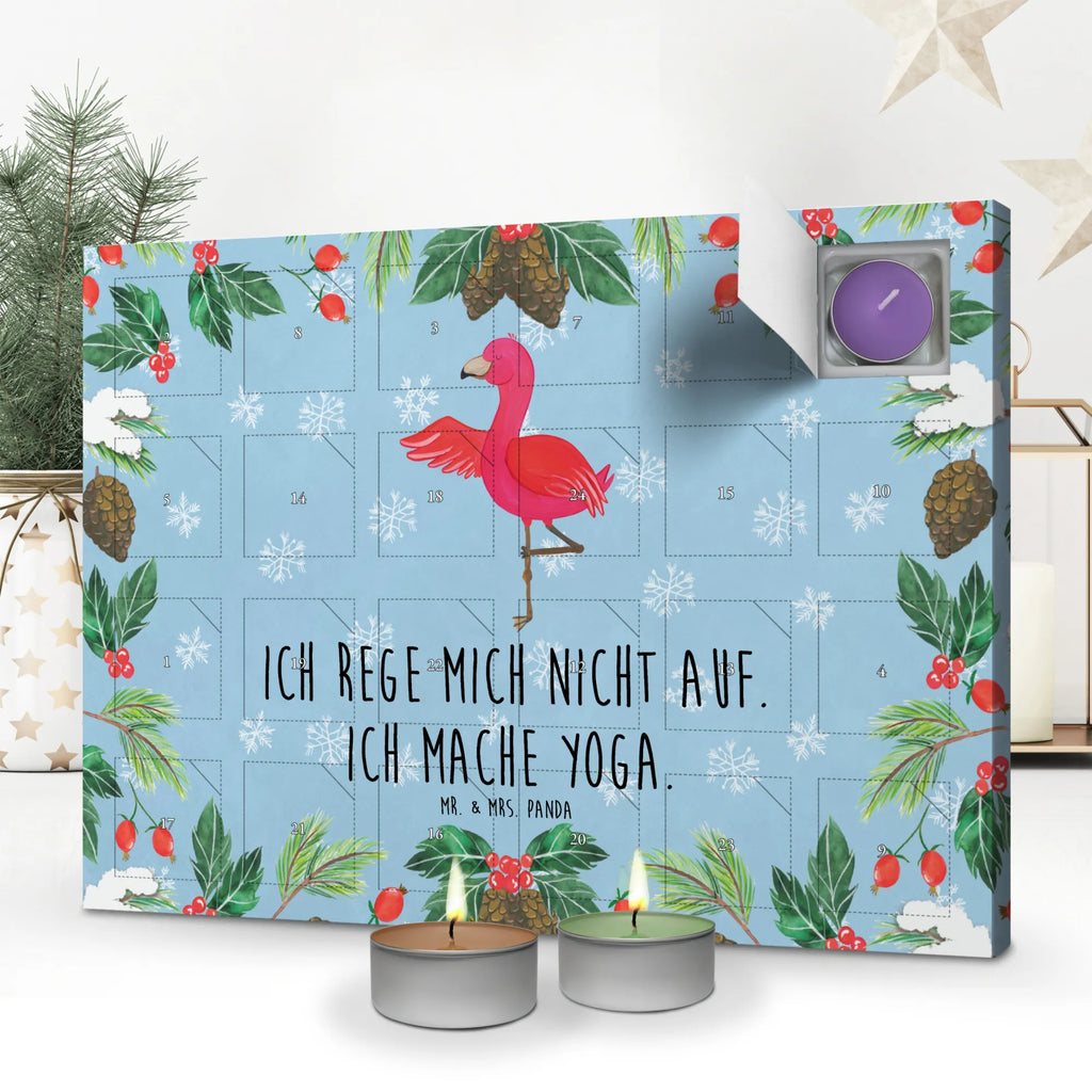 Duftkerzen Adventskalender Flamingo Yoga Adventskalender, Kerzen Adventskalender, Duftkerzen Adventskalender, Flamingo, Vogel, Yoga, Namaste, Achtsamkeit, Yoga-Übung, Entspannung, Ärger, Aufregen, Tiefenentspannung