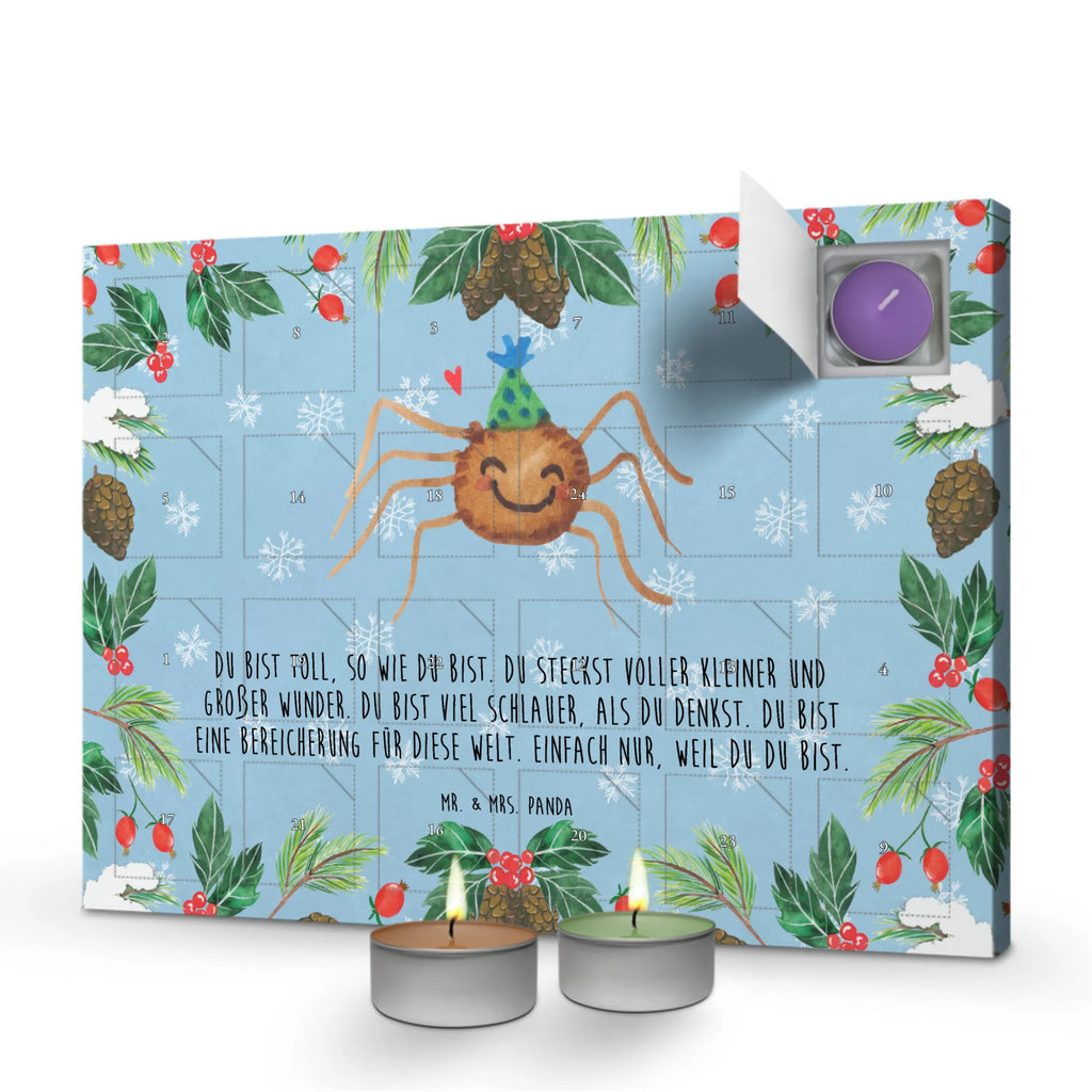 Duftkerzen Adventskalender Spinne Agathe Party Adventskalender, Kerzen Adventskalender, Duftkerzen Adventskalender, Spinne Agathe, Spinne, Agathe, Videos, Merchandise, Selbstliebe, Wunder, Motivation, Glück