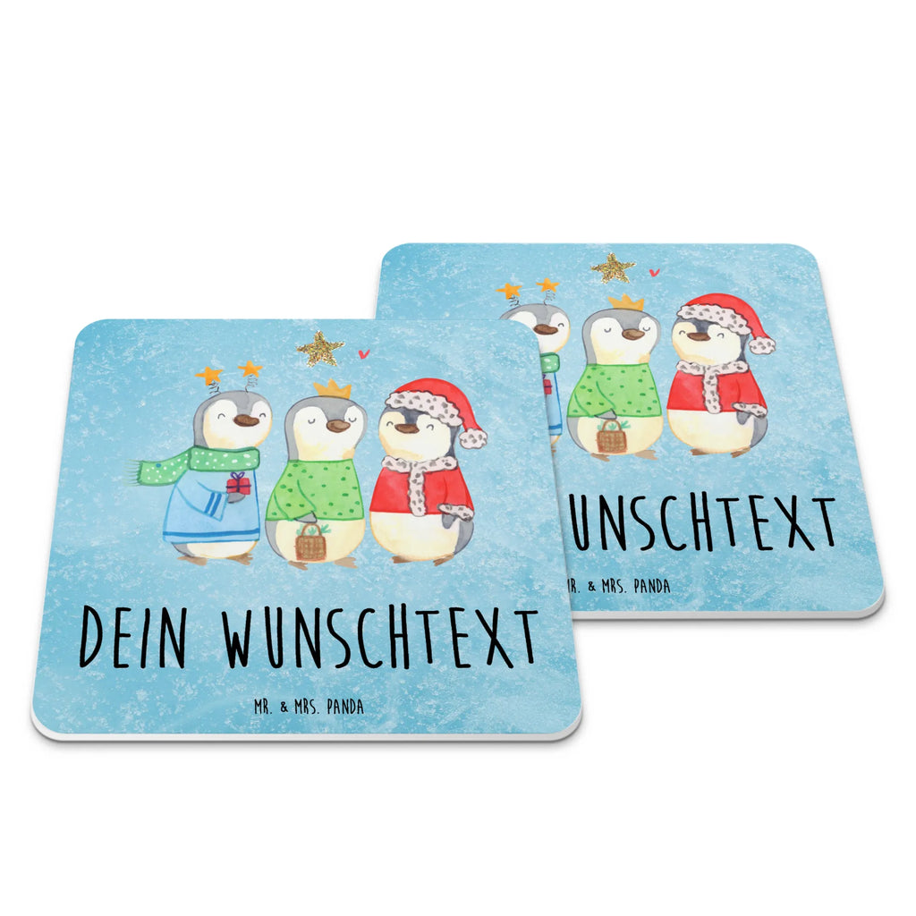 Personalisiertes Untersetzer Set Winterzeit Heilige drei Könige Personalisierte Untersetzer, Winter, Weihnachten, Weihnachtsdeko, Nikolaus, Advent, Heiligabend, Wintermotiv, Weihnachtsmann, Heilige drei Könige, Weihnachtstage, Weihnachtszeit