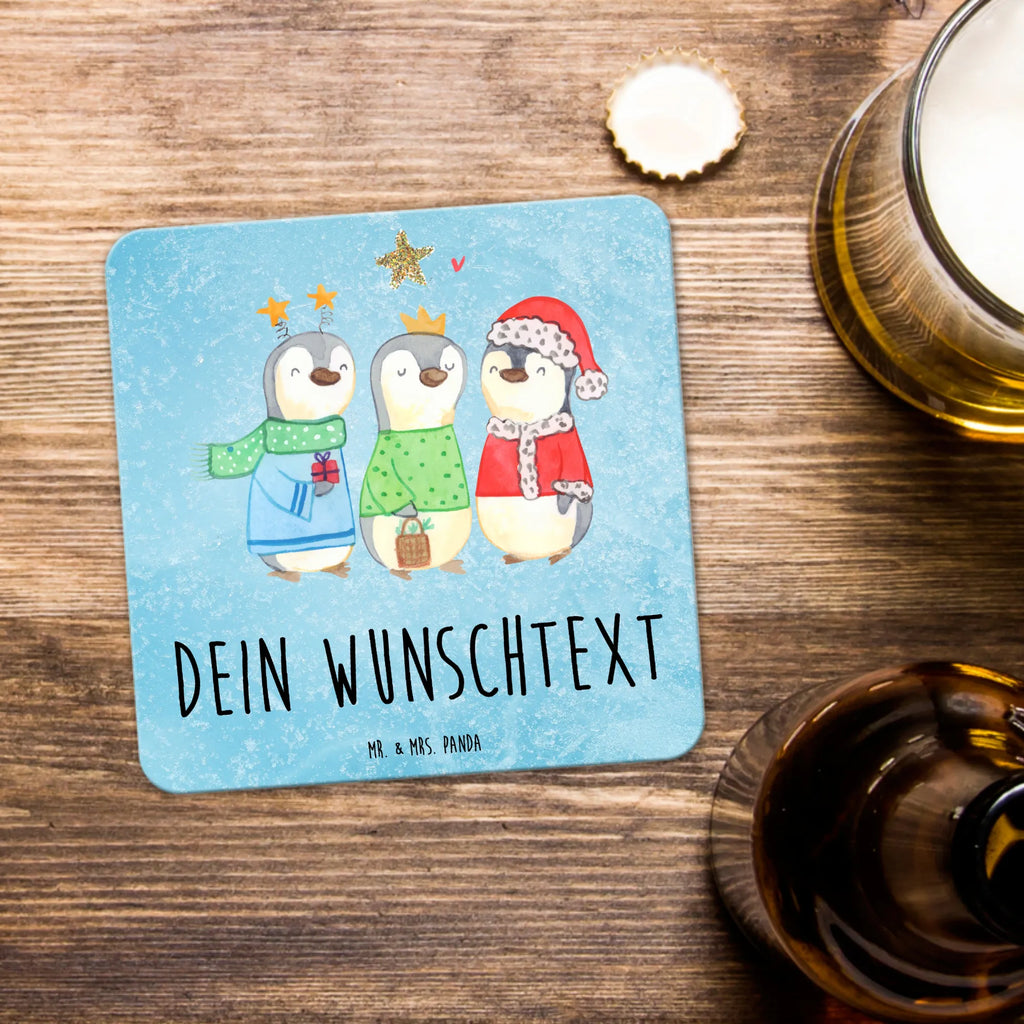 Personalisiertes Untersetzer Set Winterzeit Heilige drei Könige Personalisierte Untersetzer, Winter, Weihnachten, Weihnachtsdeko, Nikolaus, Advent, Heiligabend, Wintermotiv, Weihnachtsmann, Heilige drei Könige, Weihnachtstage, Weihnachtszeit