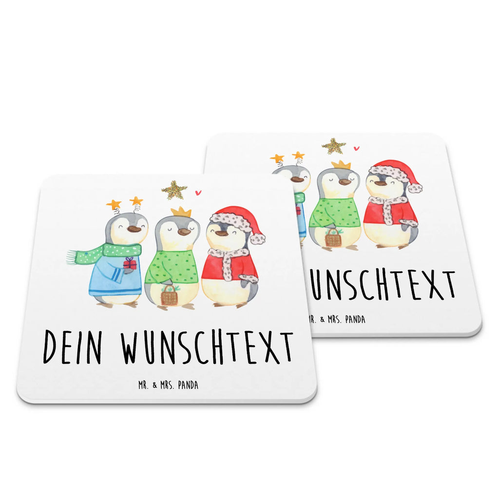 Personalisiertes Untersetzer Set Winterzeit Heilige drei Könige Personalisierte Untersetzer, Winter, Weihnachten, Weihnachtsdeko, Nikolaus, Advent, Heiligabend, Wintermotiv, Weihnachtsmann, Heilige drei Könige, Weihnachtstage, Weihnachtszeit