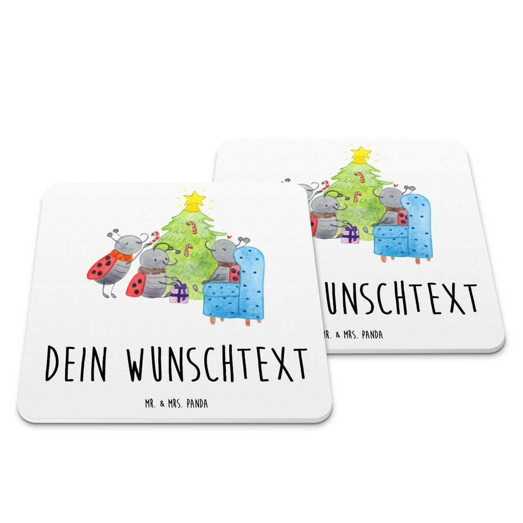 Personalisiertes Untersetzer Set Weihnachten Smörle Personalisierte Untersetzer, Winter, Weihnachten, Weihnachtsdeko, Nikolaus, Advent, Heiligabend, Wintermotiv, Weihnachtsbaum, Geschenk, Pfefferminzstange, Tannennadeln