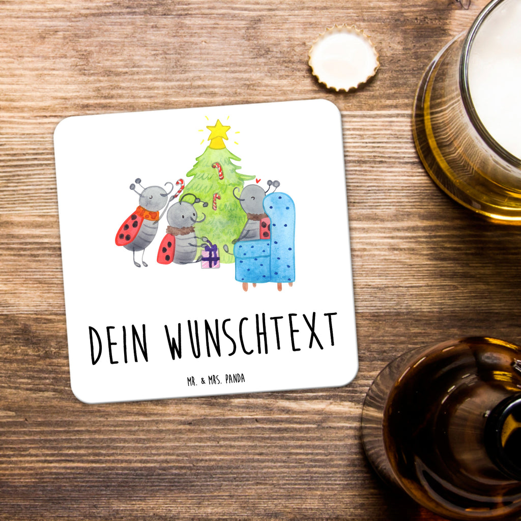 Personalisiertes Untersetzer Set Weihnachten Smörle Personalisierte Untersetzer, Winter, Weihnachten, Weihnachtsdeko, Nikolaus, Advent, Heiligabend, Wintermotiv, Weihnachtsbaum, Geschenk, Pfefferminzstange, Tannennadeln