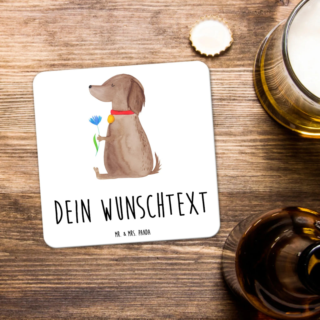 Personalisiertes Untersetzer Set Hund Blume Personalisierte Untersetzer, Hund, Hundemotiv, Haustier, Hunderasse, Tierliebhaber, Hundebesitzer, Sprüche, Hunde, Frauchen, Hundeliebe