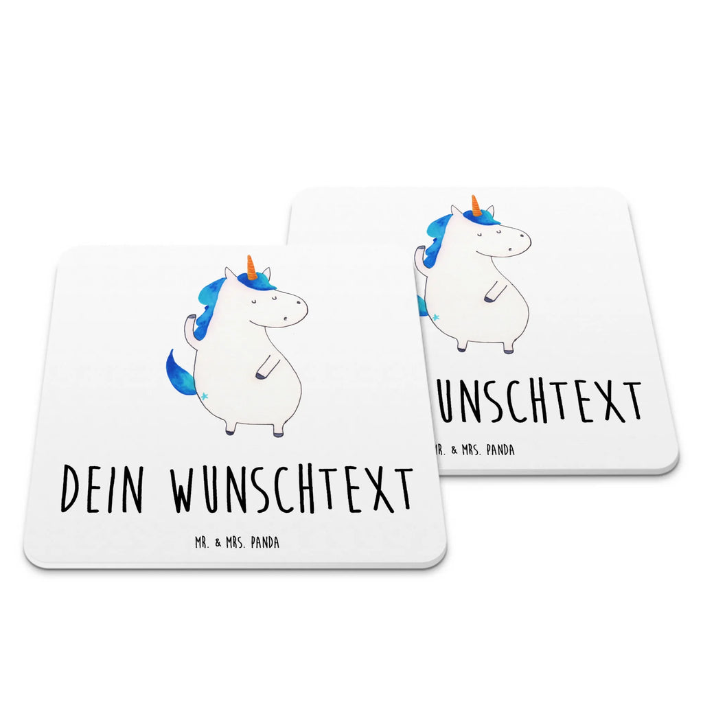 Personalisiertes Untersetzer Set Einhorn Mann Personalisierte Untersetzer, Einhorn, Einhörner, Einhorn Deko, Pegasus, Unicorn, cool, Mann, Freundin, Familie, bester Freund, BFF, Party, hübsch, beste