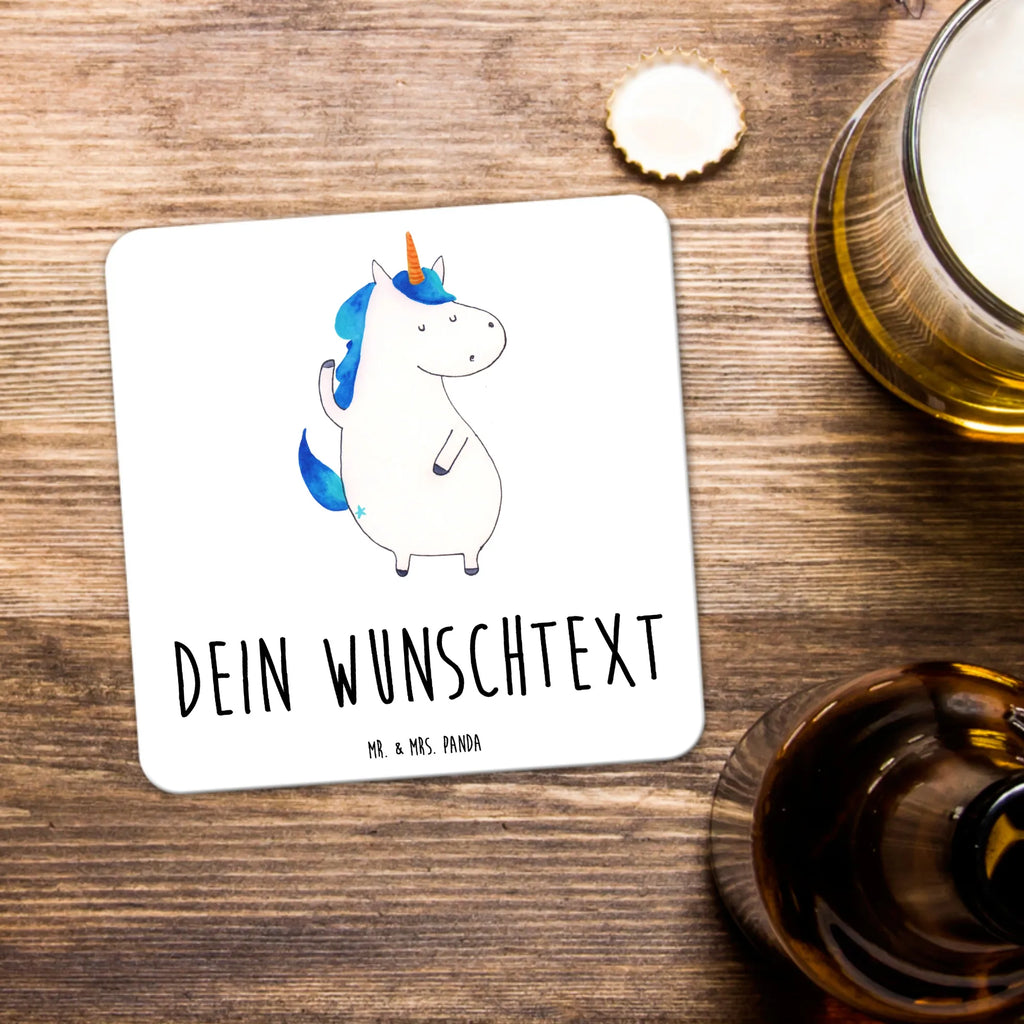 Personalisiertes Untersetzer Set Einhorn Mann Personalisierte Untersetzer, Einhorn, Einhörner, Einhorn Deko, Pegasus, Unicorn, cool, Mann, Freundin, Familie, bester Freund, BFF, Party, hübsch, beste