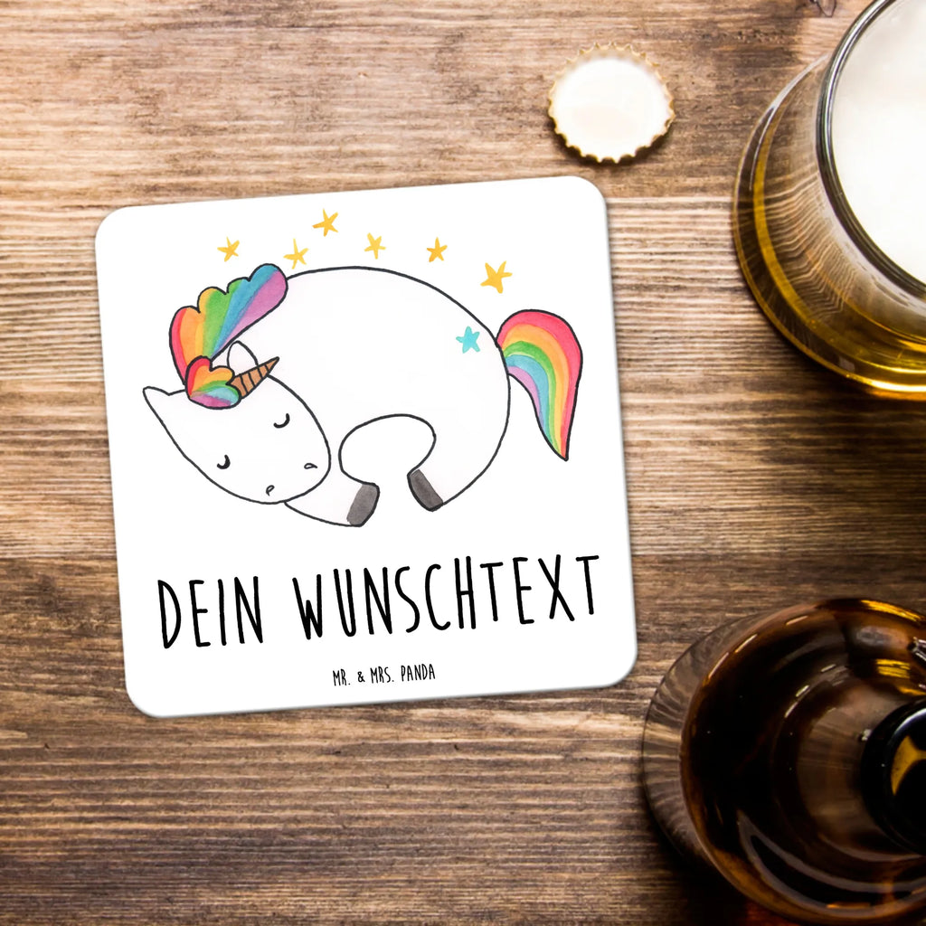 Personalisiertes Untersetzer Set Einhorn Nacht Personalisierte Untersetzer, Einhorn, Einhörner, Einhorn Deko, Pegasus, Unicorn, Träume, Traum, unicorn, Realität, Menschen, Geschenk, Ruhe, Freundin