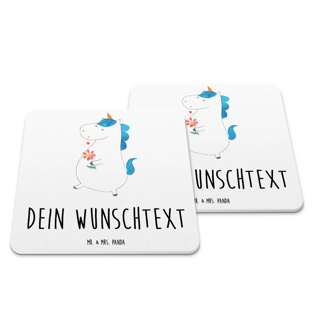 Personalisiertes Untersetzer Set Einhorn Spaziergang Personalisierte Untersetzer, Einhorn, Einhörner, Einhorn Deko, Pegasus, Unicorn, Glitzer, Blumen, Spaziergang, Motivation, Gute Laune, Freude, Freundin, Mutter, Schwester