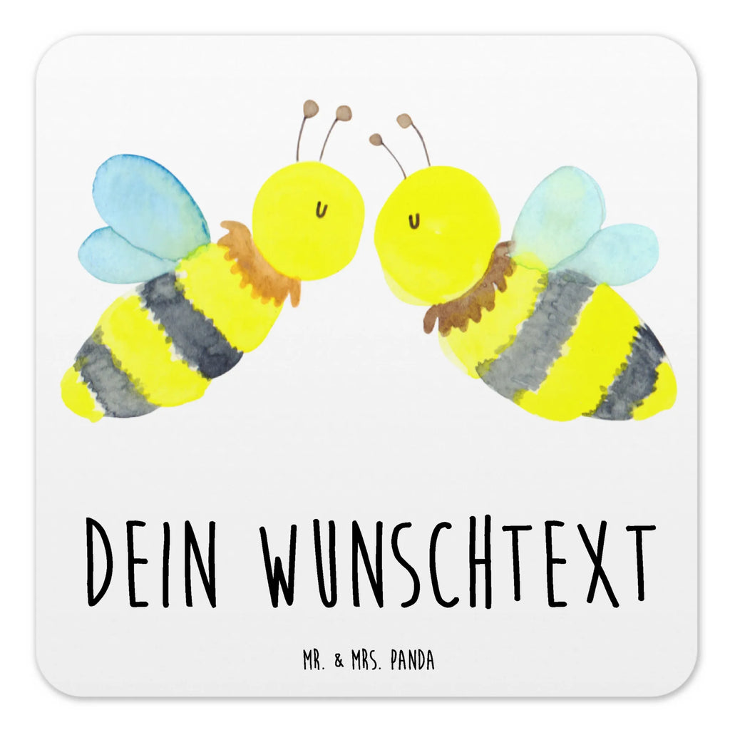 Personalisiertes Untersetzer Set Biene Liebe Personalisierte Untersetzer, Biene, Wespe, Hummel