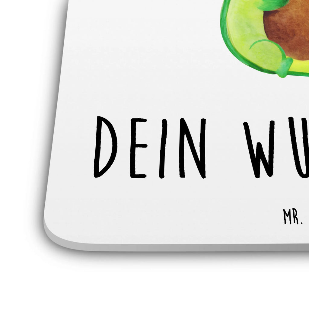 Personalisiertes Untersetzer Set Avocado Party Zeit Personalisierte Untersetzer, Avocado, Veggie, Vegan, Gesund