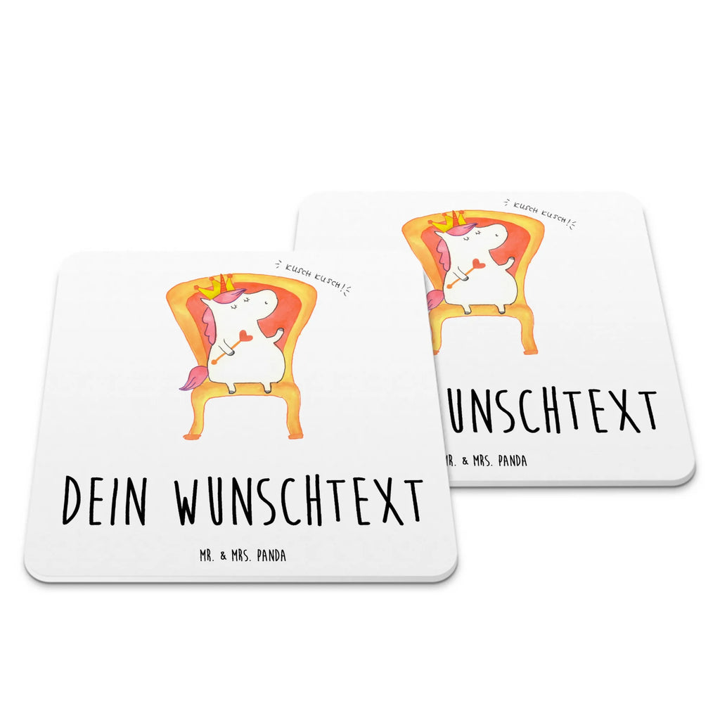 Personalisiertes Untersetzer Set Einhorn König Personalisierte Untersetzer, Einhorn, Einhörner, Einhorn Deko, Pegasus, Unicorn, König, Präsident, Bundeskanzler, Herrscher, Kaiser, Prinzessin, Krone