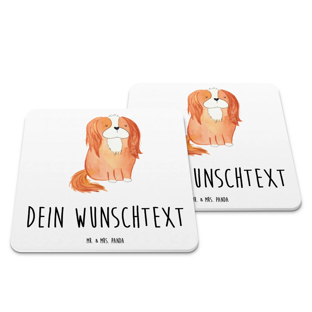 Personalisiertes Untersetzer Set Hund Cavalier King Charles Spaniel Personalisierte Untersetzer, Hund, Hundemotiv, Haustier, Hunderasse, Tierliebhaber, Hundebesitzer, Sprüche, Cavalier King Charles Spaniel, Cockerspaniel, Spaniel, Spruch, schönster Hund