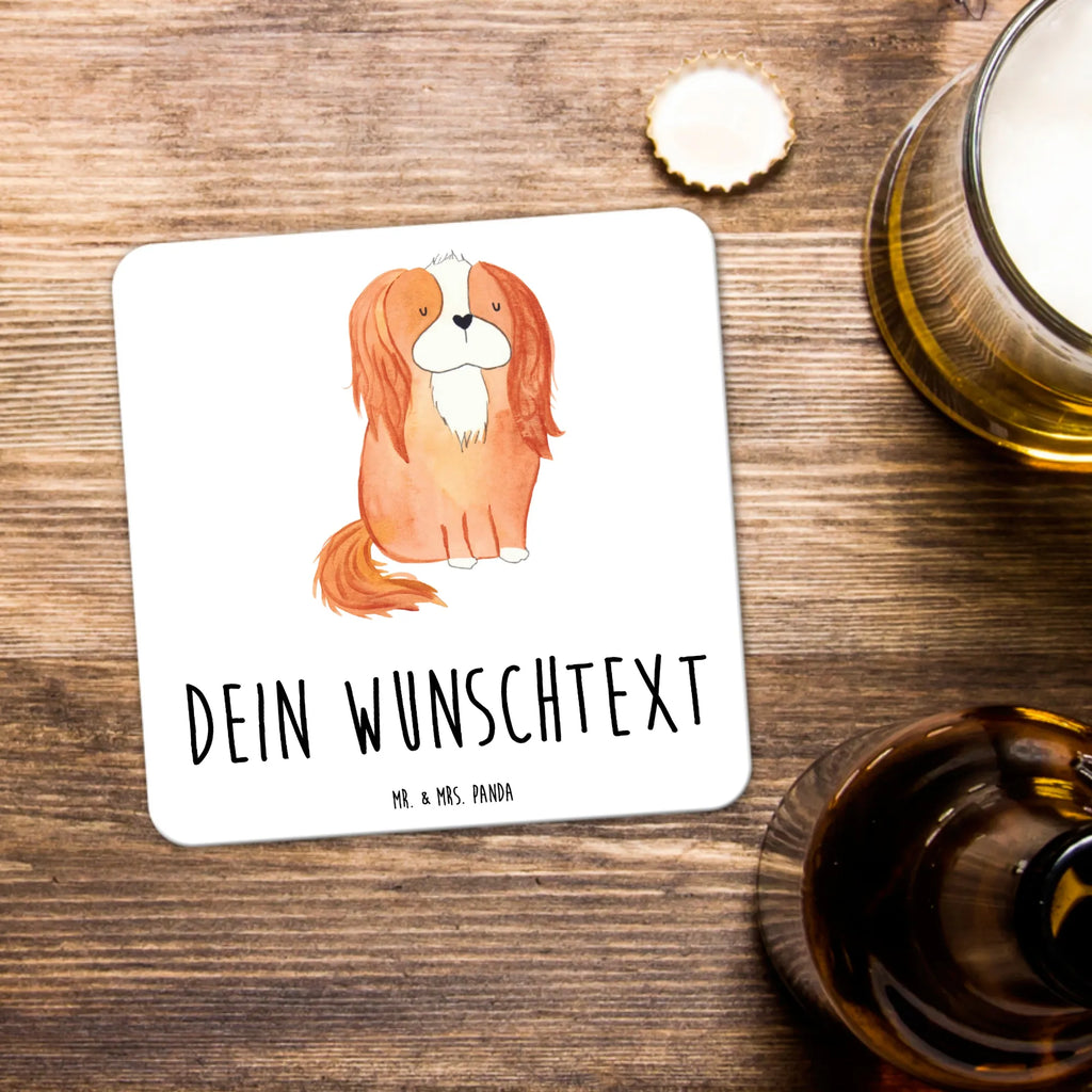 Personalisiertes Untersetzer Set Hund Cavalier King Charles Spaniel Personalisierte Untersetzer, Hund, Hundemotiv, Haustier, Hunderasse, Tierliebhaber, Hundebesitzer, Sprüche, Cavalier King Charles Spaniel, Cockerspaniel, Spaniel, Spruch, schönster Hund