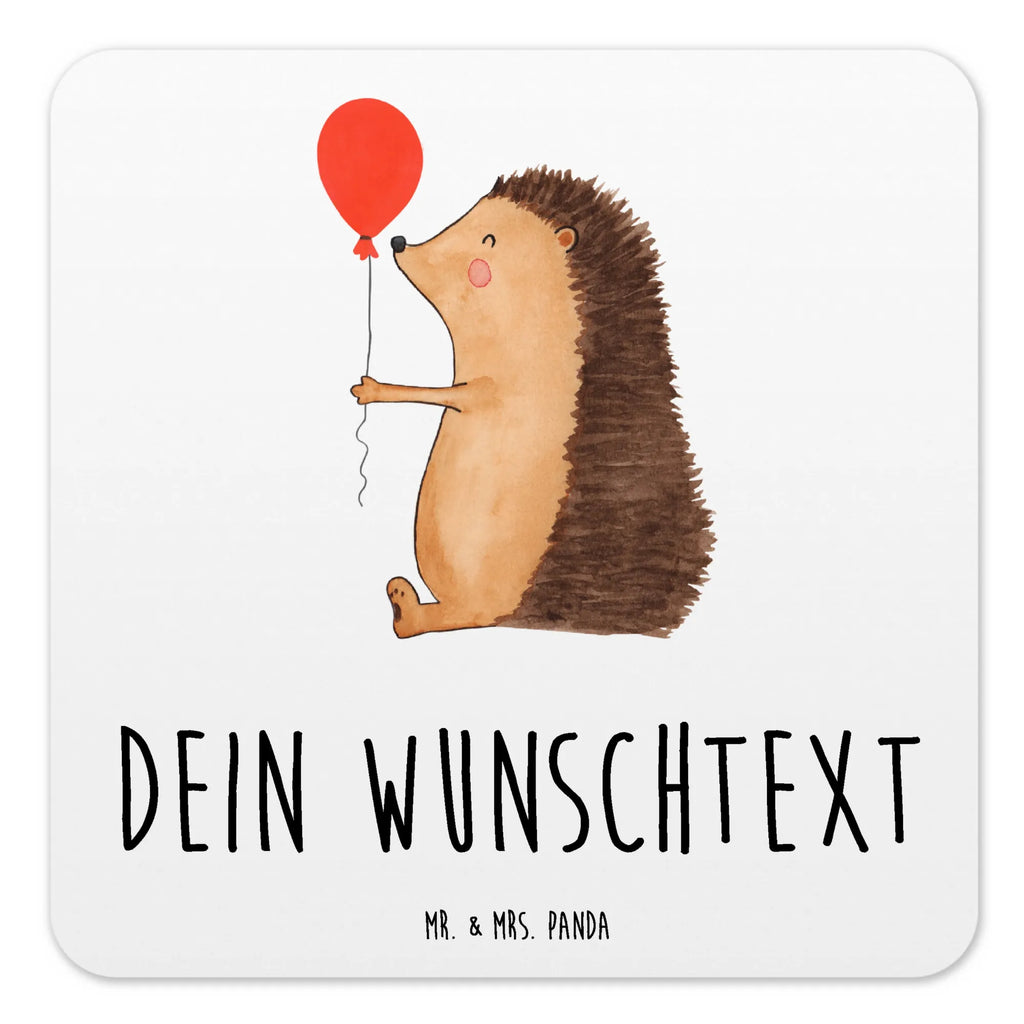 Personalisiertes Untersetzer Set Igel Luftballon Personalisierte Untersetzer, Tiermotive, Gute Laune, lustige Sprüche, Tiere, Igel, Geburtstag, Herzlichen Glückwunsch, Glückwunsch, Geburtstagskind, Ballon, Happy Birthday