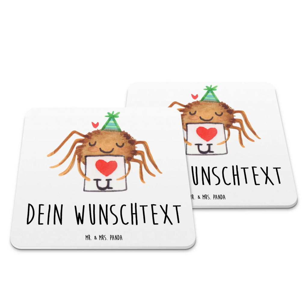 Personalisiertes Untersetzer Set Spinne Agathe Brief Personalisierte Untersetzer, Spinne Agathe, Spinne, Agathe, Videos, Merchandise, Liebesbeweis, Ich Liebe dich, Heiratsantrag, Verliebt, Liebespaar, Liebesgeschenk, Treuebeweis, Treuetest