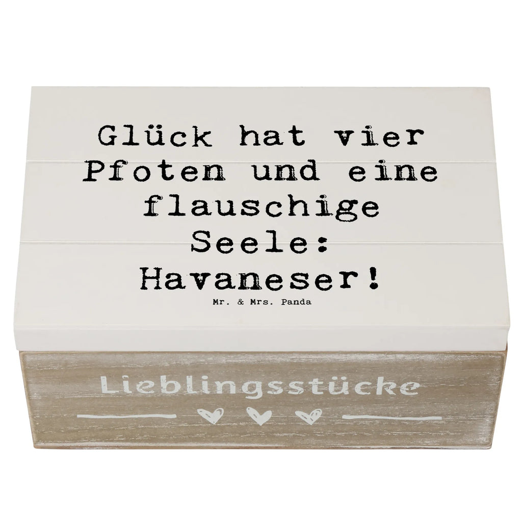 Holzkiste Spruch Havaneser Glück Holzkiste, Kiste, Schatzkiste, Truhe, Schatulle, XXL, Erinnerungsbox, Erinnerungskiste, Dekokiste, Aufbewahrungsbox, Geschenkbox, Geschenkdose, Hund, Hunderasse, Rassehund, Hundebesitzer, Geschenk, Tierfreund, Schenken, Welpe