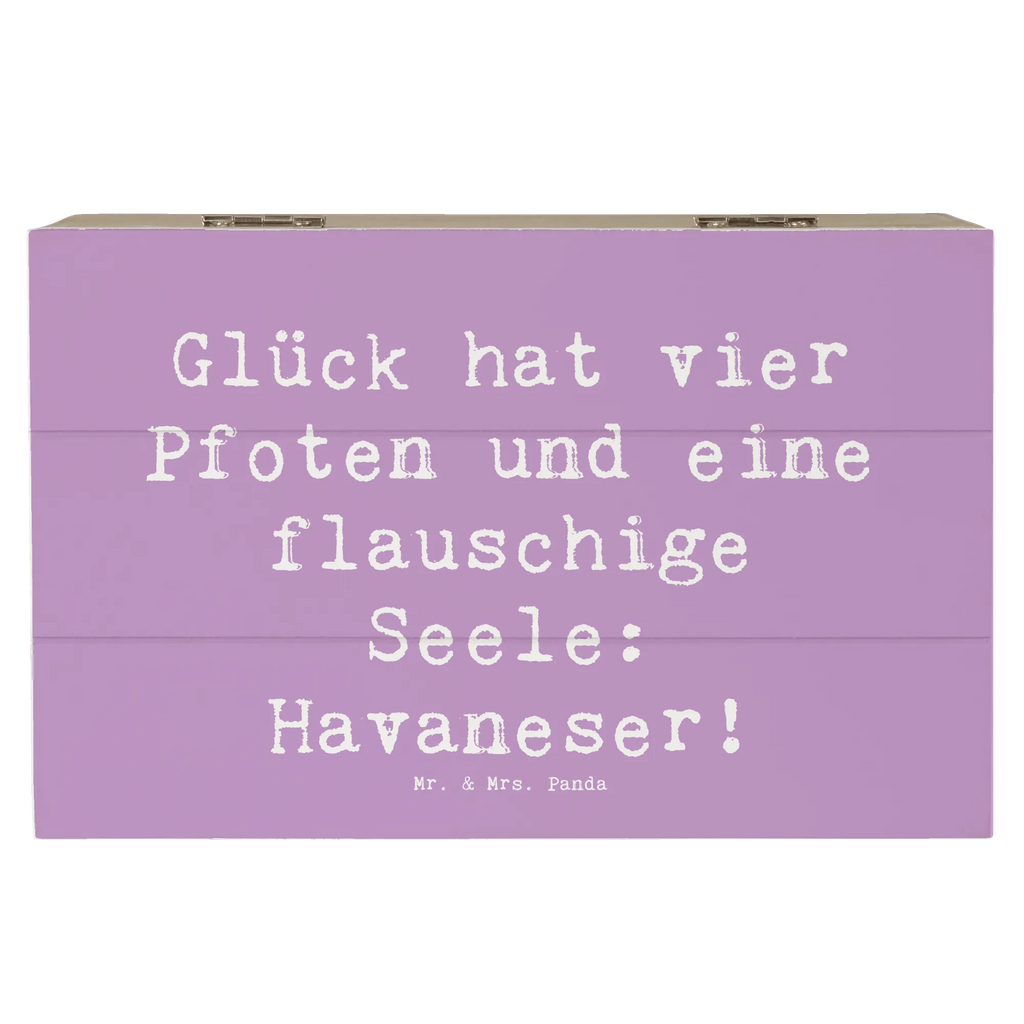 Holzkiste Spruch Havaneser Glück Holzkiste, Kiste, Schatzkiste, Truhe, Schatulle, XXL, Erinnerungsbox, Erinnerungskiste, Dekokiste, Aufbewahrungsbox, Geschenkbox, Geschenkdose, Hund, Hunderasse, Rassehund, Hundebesitzer, Geschenk, Tierfreund, Schenken, Welpe