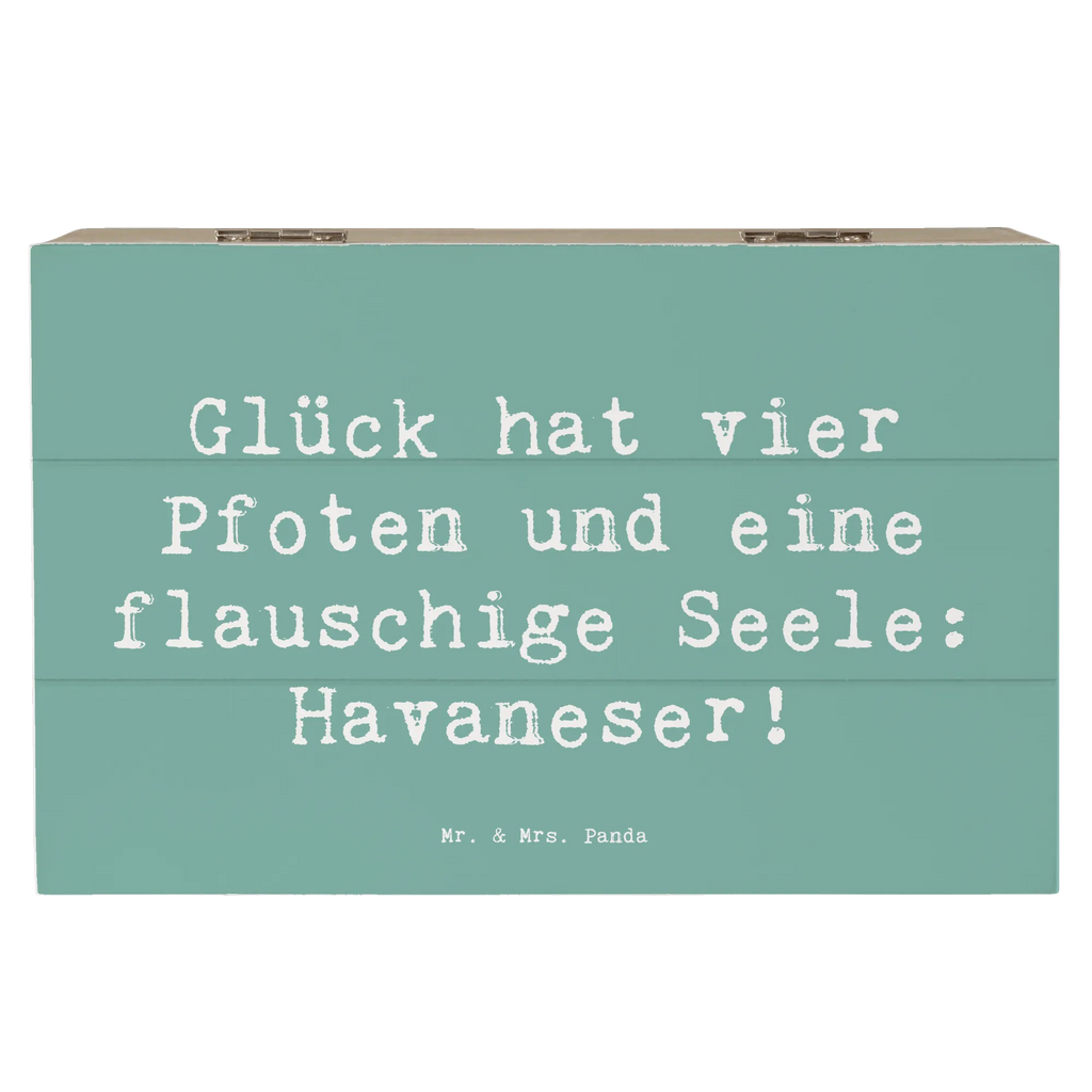 Holzkiste Spruch Havaneser Glück Holzkiste, Kiste, Schatzkiste, Truhe, Schatulle, XXL, Erinnerungsbox, Erinnerungskiste, Dekokiste, Aufbewahrungsbox, Geschenkbox, Geschenkdose, Hund, Hunderasse, Rassehund, Hundebesitzer, Geschenk, Tierfreund, Schenken, Welpe