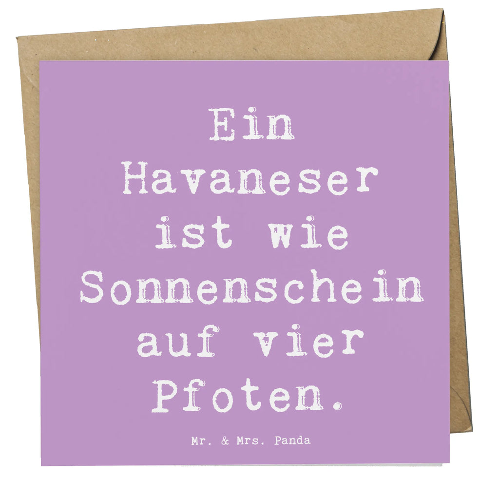 Deluxe Karte Spruch Havaneser Sonnenschein Karte, Grußkarte, Klappkarte, Einladungskarte, Glückwunschkarte, Hochzeitskarte, Geburtstagskarte, Hochwertige Grußkarte, Hochwertige Klappkarte, Hund, Hunderasse, Rassehund, Hundebesitzer, Geschenk, Tierfreund, Schenken, Welpe