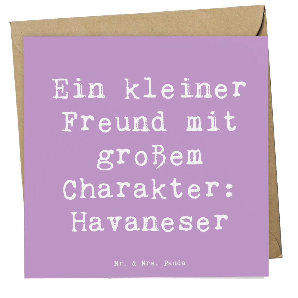 Deluxe Karte Spruch Havaneser Freund Karte, Grußkarte, Klappkarte, Einladungskarte, Glückwunschkarte, Hochzeitskarte, Geburtstagskarte, Hochwertige Grußkarte, Hochwertige Klappkarte, Hund, Hunderasse, Rassehund, Hundebesitzer, Geschenk, Tierfreund, Schenken, Welpe