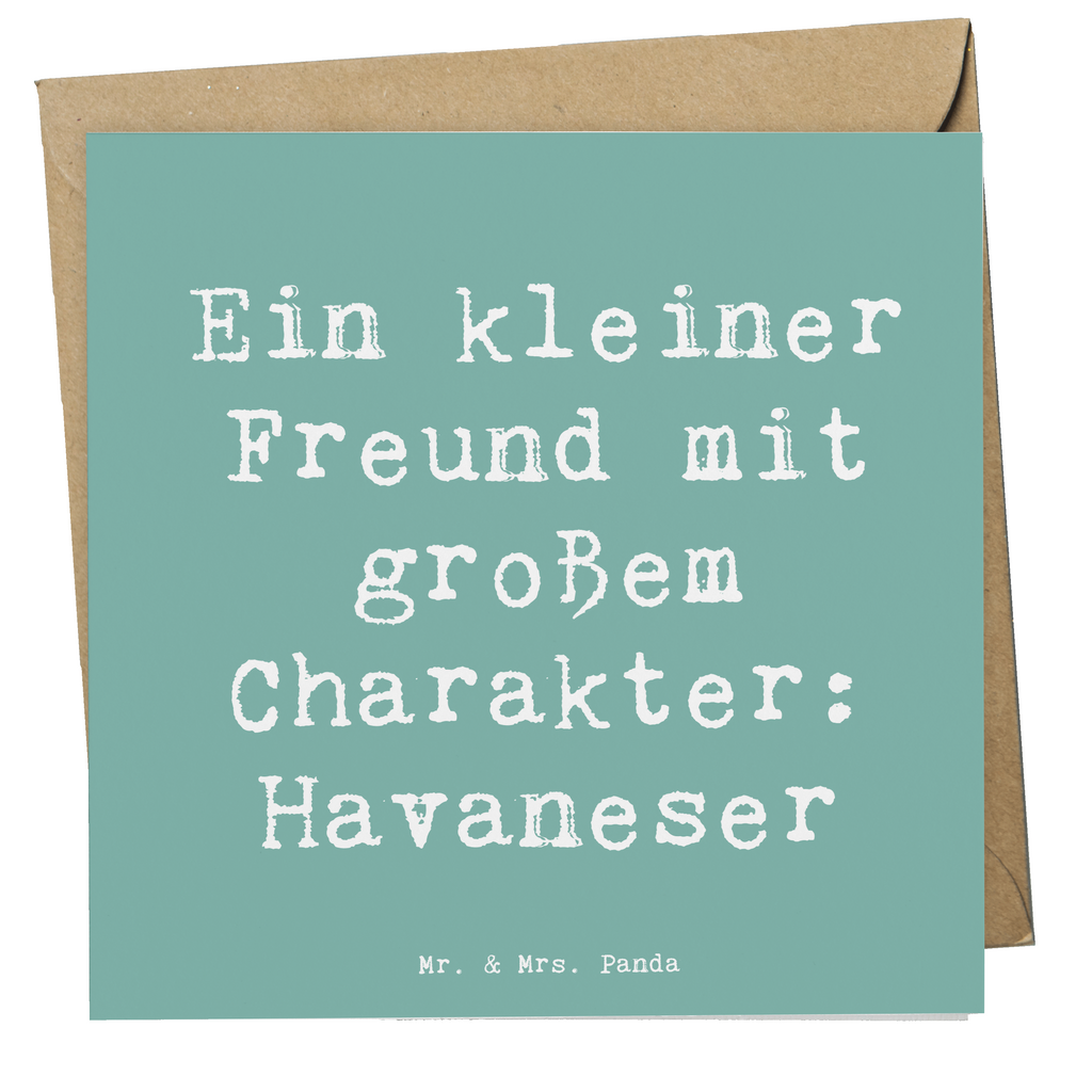 Deluxe Karte Spruch Havaneser Freund Karte, Grußkarte, Klappkarte, Einladungskarte, Glückwunschkarte, Hochzeitskarte, Geburtstagskarte, Hochwertige Grußkarte, Hochwertige Klappkarte, Hund, Hunderasse, Rassehund, Hundebesitzer, Geschenk, Tierfreund, Schenken, Welpe