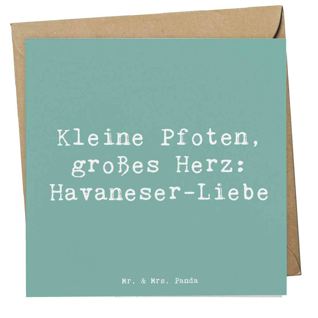 Deluxe Karte Spruch Havaneser Liebe Karte, Grußkarte, Klappkarte, Einladungskarte, Glückwunschkarte, Hochzeitskarte, Geburtstagskarte, Hochwertige Grußkarte, Hochwertige Klappkarte, Hund, Hunderasse, Rassehund, Hundebesitzer, Geschenk, Tierfreund, Schenken, Welpe