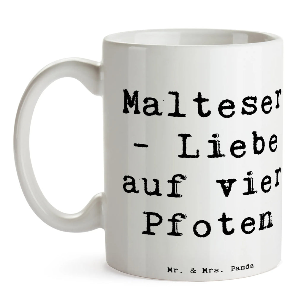 Tasse Spruch Malteser Liebe Tasse, Kaffeetasse, Teetasse, Becher, Kaffeebecher, Teebecher, Keramiktasse, Porzellantasse, Büro Tasse, Geschenk Tasse, Tasse Sprüche, Tasse Motive, Kaffeetassen, Tasse bedrucken, Designer Tasse, Cappuccino Tassen, Schöne Teetassen, Hund, Hunderasse, Rassehund, Hundebesitzer, Geschenk, Tierfreund, Schenken, Welpe