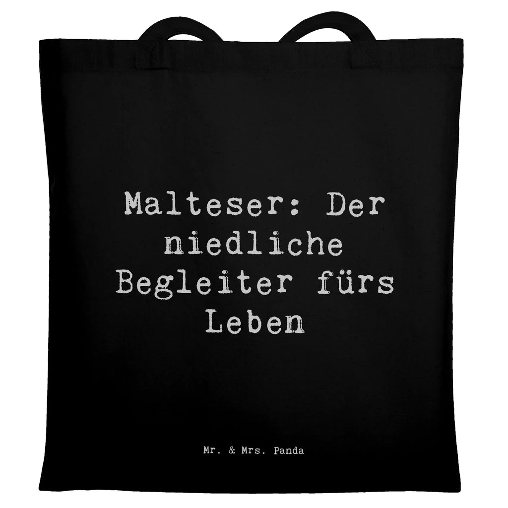 Tragetasche Spruch Malteser Begleiter Beuteltasche, Beutel, Einkaufstasche, Jutebeutel, Stoffbeutel, Tasche, Shopper, Umhängetasche, Strandtasche, Schultertasche, Stofftasche, Tragetasche, Badetasche, Jutetasche, Einkaufstüte, Laptoptasche, Hund, Hunderasse, Rassehund, Hundebesitzer, Geschenk, Tierfreund, Schenken, Welpe