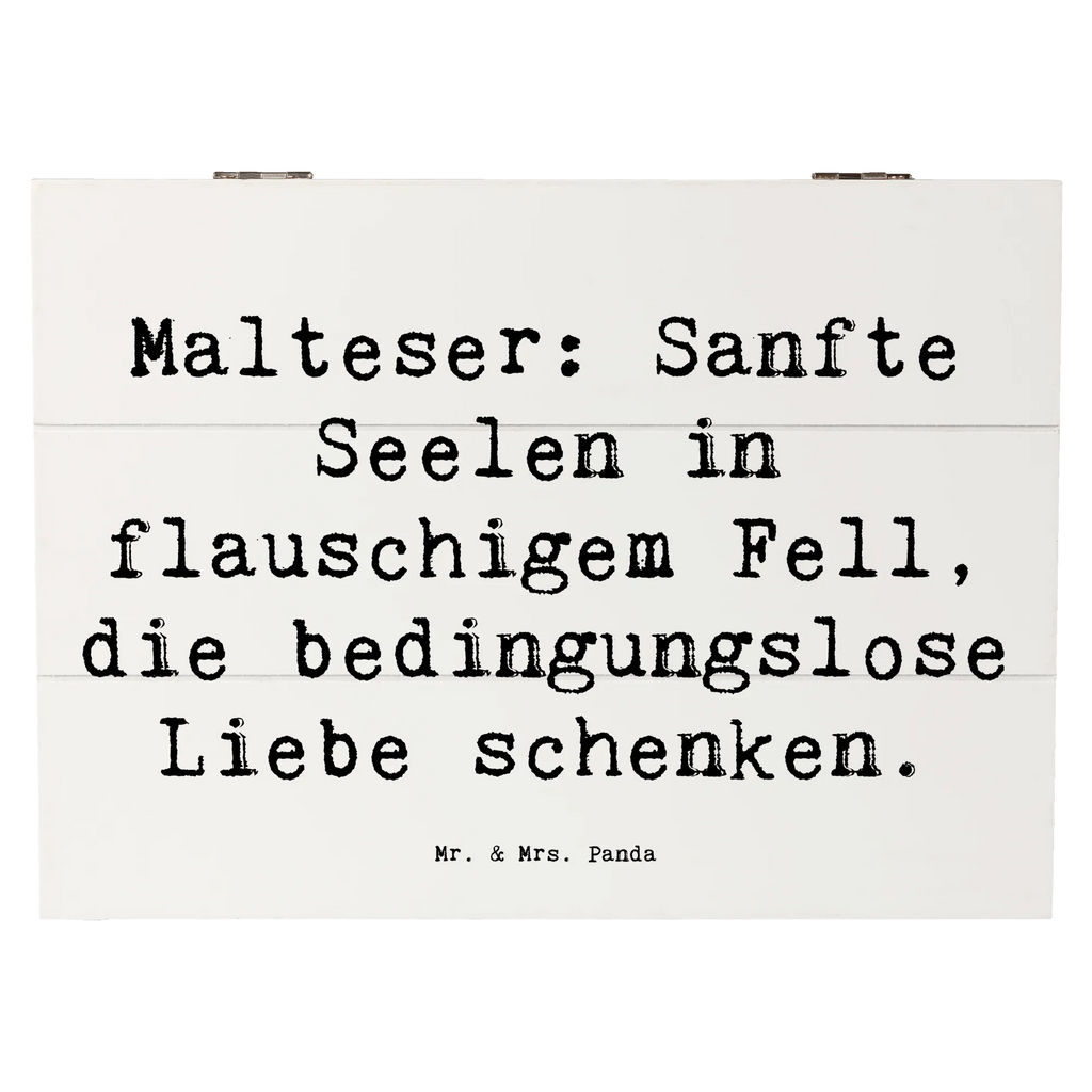 Holzkiste Spruch Malteser Liebe Holzkiste, Kiste, Schatzkiste, Truhe, Schatulle, XXL, Erinnerungsbox, Erinnerungskiste, Dekokiste, Aufbewahrungsbox, Geschenkbox, Geschenkdose, Hund, Hunderasse, Rassehund, Hundebesitzer, Geschenk, Tierfreund, Schenken, Welpe