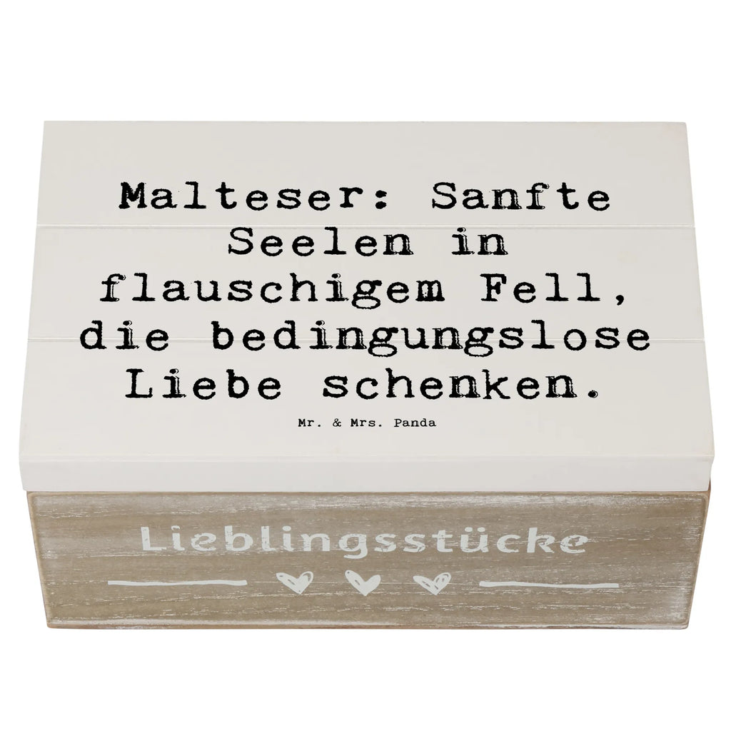 Holzkiste Spruch Malteser Liebe Holzkiste, Kiste, Schatzkiste, Truhe, Schatulle, XXL, Erinnerungsbox, Erinnerungskiste, Dekokiste, Aufbewahrungsbox, Geschenkbox, Geschenkdose, Hund, Hunderasse, Rassehund, Hundebesitzer, Geschenk, Tierfreund, Schenken, Welpe