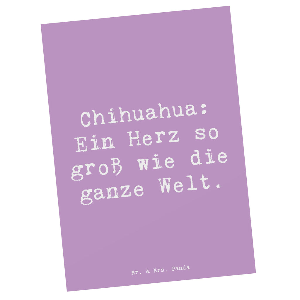 Postkarte Spruch Chihuahua Herz Postkarte, Karte, Geschenkkarte, Grußkarte, Einladung, Ansichtskarte, Geburtstagskarte, Einladungskarte, Dankeskarte, Ansichtskarten, Einladung Geburtstag, Einladungskarten Geburtstag, Hund, Hunderasse, Rassehund, Hundebesitzer, Geschenk, Tierfreund, Schenken, Welpe