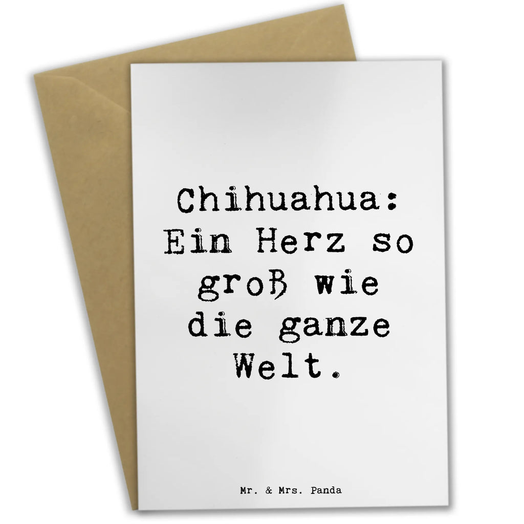 Grußkarte Spruch Chihuahua Herz Grußkarte, Klappkarte, Einladungskarte, Glückwunschkarte, Hochzeitskarte, Geburtstagskarte, Karte, Ansichtskarten, Hund, Hunderasse, Rassehund, Hundebesitzer, Geschenk, Tierfreund, Schenken, Welpe