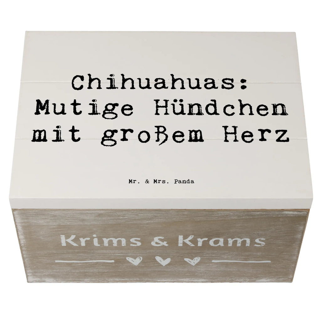 Holzkiste Spruch Chihuahua Mut Holzkiste, Kiste, Schatzkiste, Truhe, Schatulle, XXL, Erinnerungsbox, Erinnerungskiste, Dekokiste, Aufbewahrungsbox, Geschenkbox, Geschenkdose, Hund, Hunderasse, Rassehund, Hundebesitzer, Geschenk, Tierfreund, Schenken, Welpe