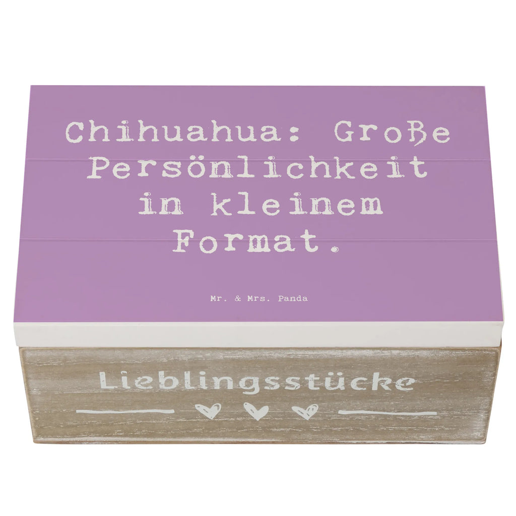 Holzkiste Spruch Chihuahua Persönlichkeit Holzkiste, Kiste, Schatzkiste, Truhe, Schatulle, XXL, Erinnerungsbox, Erinnerungskiste, Dekokiste, Aufbewahrungsbox, Geschenkbox, Geschenkdose, Hund, Hunderasse, Rassehund, Hundebesitzer, Geschenk, Tierfreund, Schenken, Welpe