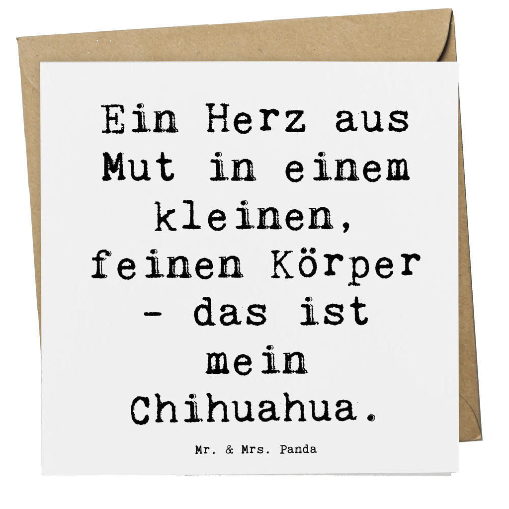 Deluxe Karte Spruch Chihuahua Herz Karte, Grußkarte, Klappkarte, Einladungskarte, Glückwunschkarte, Hochzeitskarte, Geburtstagskarte, Hochwertige Grußkarte, Hochwertige Klappkarte, Hund, Hunderasse, Rassehund, Hundebesitzer, Geschenk, Tierfreund, Schenken, Welpe