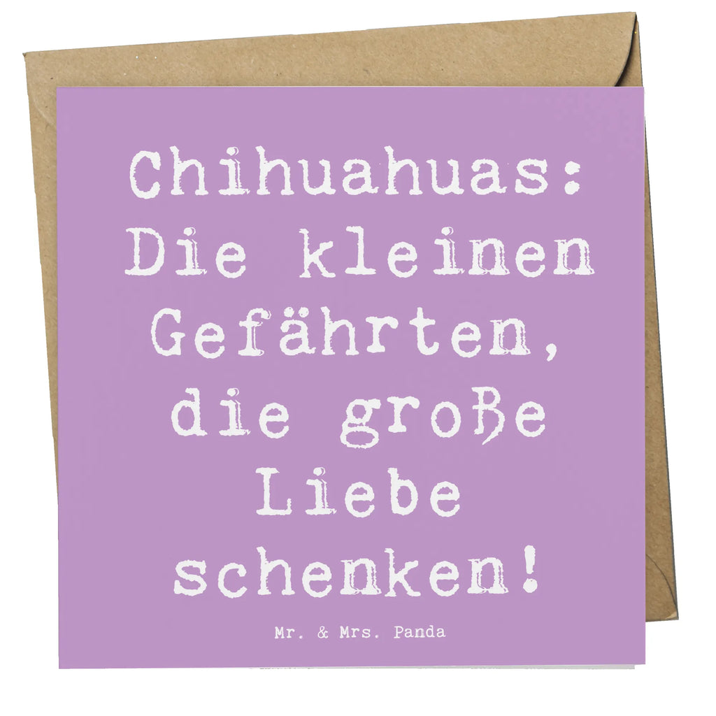 Deluxe Karte Spruch Chihuahua Liebe Karte, Grußkarte, Klappkarte, Einladungskarte, Glückwunschkarte, Hochzeitskarte, Geburtstagskarte, Hochwertige Grußkarte, Hochwertige Klappkarte, Hund, Hunderasse, Rassehund, Hundebesitzer, Geschenk, Tierfreund, Schenken, Welpe