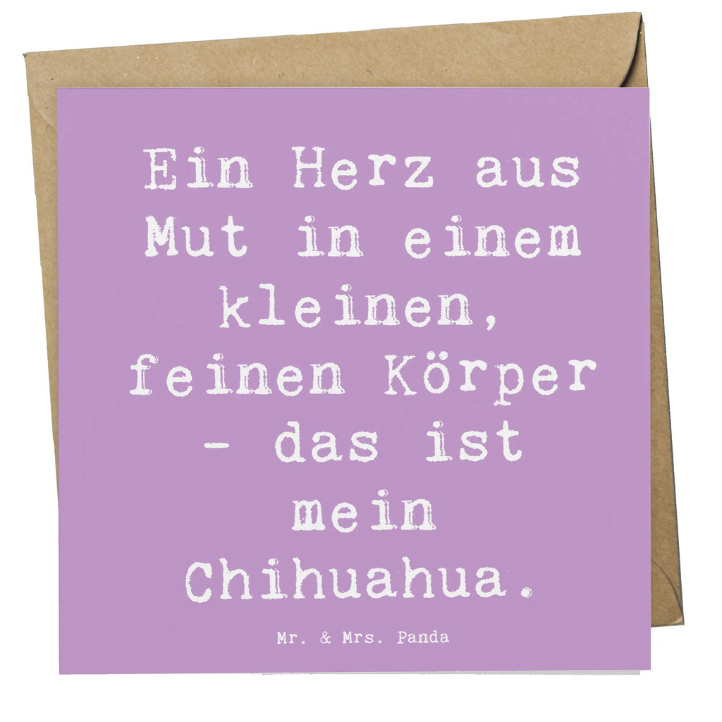 Deluxe Karte Spruch Chihuahua Herz Karte, Grußkarte, Klappkarte, Einladungskarte, Glückwunschkarte, Hochzeitskarte, Geburtstagskarte, Hochwertige Grußkarte, Hochwertige Klappkarte, Hund, Hunderasse, Rassehund, Hundebesitzer, Geschenk, Tierfreund, Schenken, Welpe