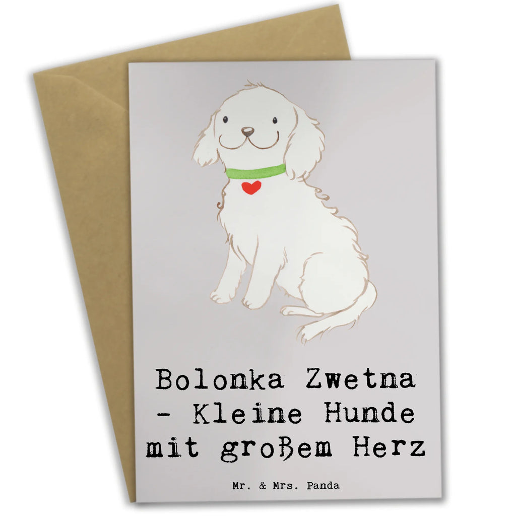 Grußkarte Bolonka Zwetna Herz Grußkarte, Klappkarte, Einladungskarte, Glückwunschkarte, Hochzeitskarte, Geburtstagskarte, Karte, Ansichtskarten, Hund, Hunderasse, Rassehund, Hundebesitzer, Geschenk, Tierfreund, Schenken, Welpe