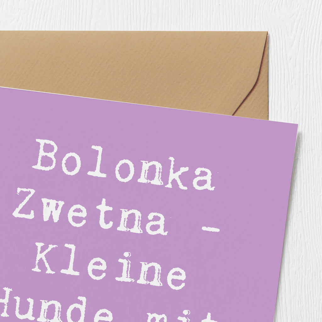 Deluxe Karte Spruch Bolonka Zwetna Herz Karte, Grußkarte, Klappkarte, Einladungskarte, Glückwunschkarte, Hochzeitskarte, Geburtstagskarte, Hochwertige Grußkarte, Hochwertige Klappkarte, Hund, Hunderasse, Rassehund, Hundebesitzer, Geschenk, Tierfreund, Schenken, Welpe