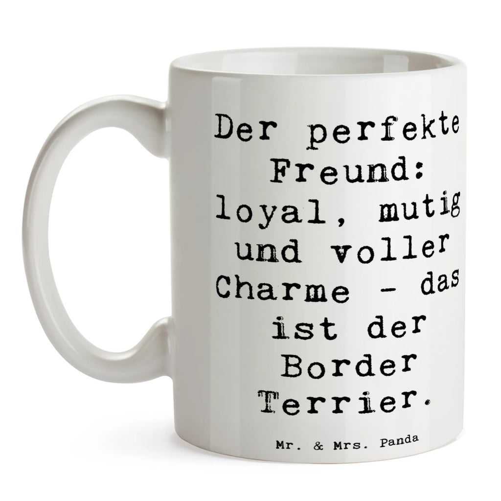 Tasse Spruch Border Terrier Freund Tasse, Kaffeetasse, Teetasse, Becher, Kaffeebecher, Teebecher, Keramiktasse, Porzellantasse, Büro Tasse, Geschenk Tasse, Tasse Sprüche, Tasse Motive, Kaffeetassen, Tasse bedrucken, Designer Tasse, Cappuccino Tassen, Schöne Teetassen, Hund, Hunderasse, Rassehund, Hundebesitzer, Geschenk, Tierfreund, Schenken, Welpe