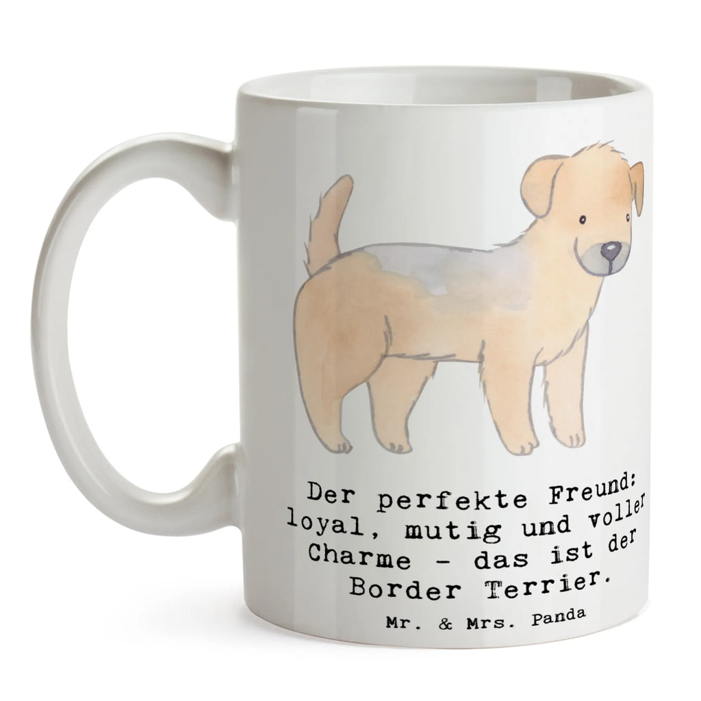 Tasse Border Terrier Freund Tasse, Kaffeetasse, Teetasse, Becher, Kaffeebecher, Teebecher, Keramiktasse, Porzellantasse, Büro Tasse, Geschenk Tasse, Tasse Sprüche, Tasse Motive, Kaffeetassen, Tasse bedrucken, Designer Tasse, Cappuccino Tassen, Schöne Teetassen, Hund, Hunderasse, Rassehund, Hundebesitzer, Geschenk, Tierfreund, Schenken, Welpe