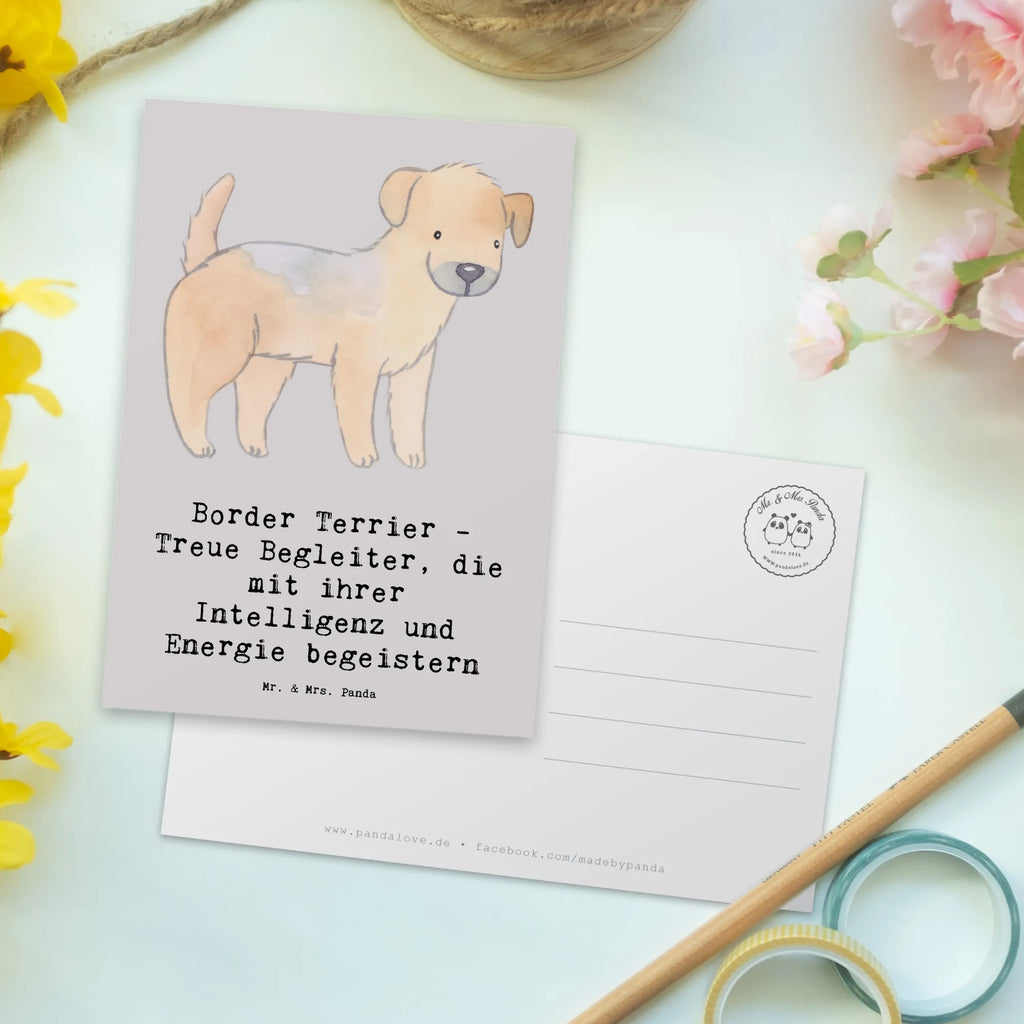 Postkarte Border Terrier Freunde Postkarte, Karte, Geschenkkarte, Grußkarte, Einladung, Ansichtskarte, Geburtstagskarte, Einladungskarte, Dankeskarte, Ansichtskarten, Einladung Geburtstag, Einladungskarten Geburtstag, Hund, Hunderasse, Rassehund, Hundebesitzer, Geschenk, Tierfreund, Schenken, Welpe