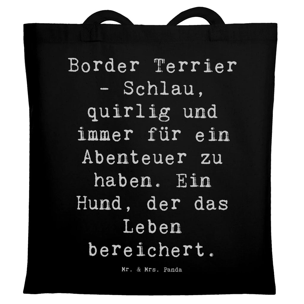 Tragetasche Spruch Border Terrier Abenteuer Beuteltasche, Beutel, Einkaufstasche, Jutebeutel, Stoffbeutel, Tasche, Shopper, Umhängetasche, Strandtasche, Schultertasche, Stofftasche, Tragetasche, Badetasche, Jutetasche, Einkaufstüte, Laptoptasche, Hund, Hunderasse, Rassehund, Hundebesitzer, Geschenk, Tierfreund, Schenken, Welpe