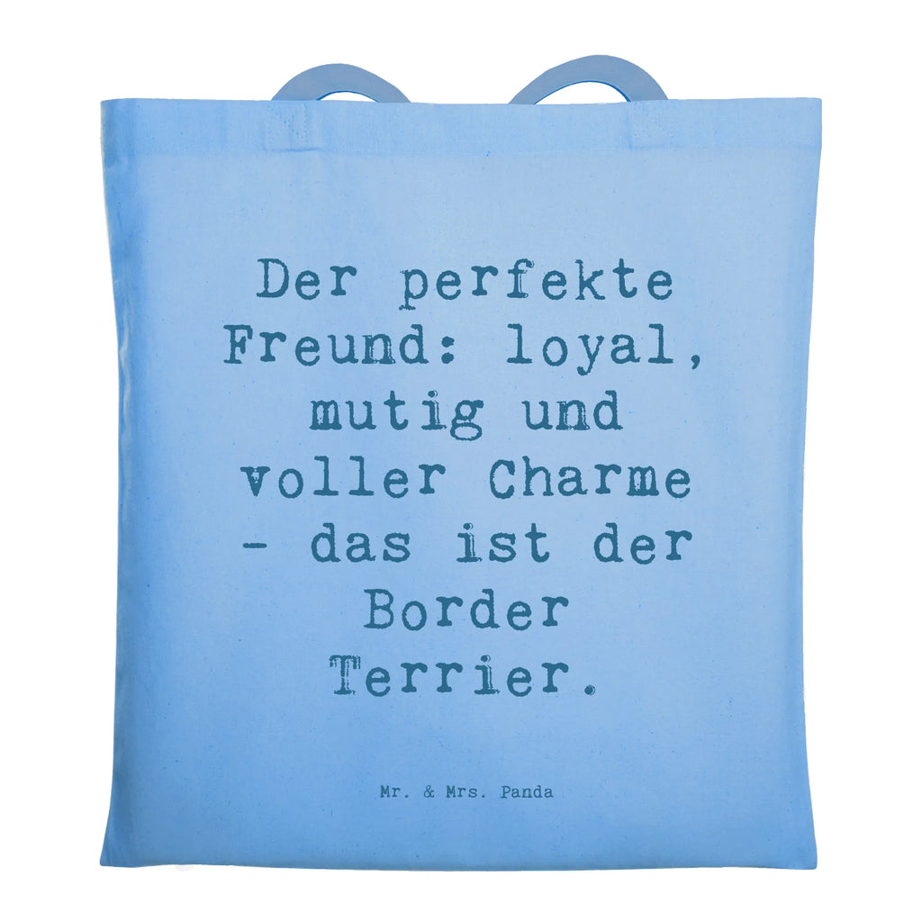 Tragetasche Spruch Border Terrier Freund Beuteltasche, Beutel, Einkaufstasche, Jutebeutel, Stoffbeutel, Tasche, Shopper, Umhängetasche, Strandtasche, Schultertasche, Stofftasche, Tragetasche, Badetasche, Jutetasche, Einkaufstüte, Laptoptasche, Hund, Hunderasse, Rassehund, Hundebesitzer, Geschenk, Tierfreund, Schenken, Welpe