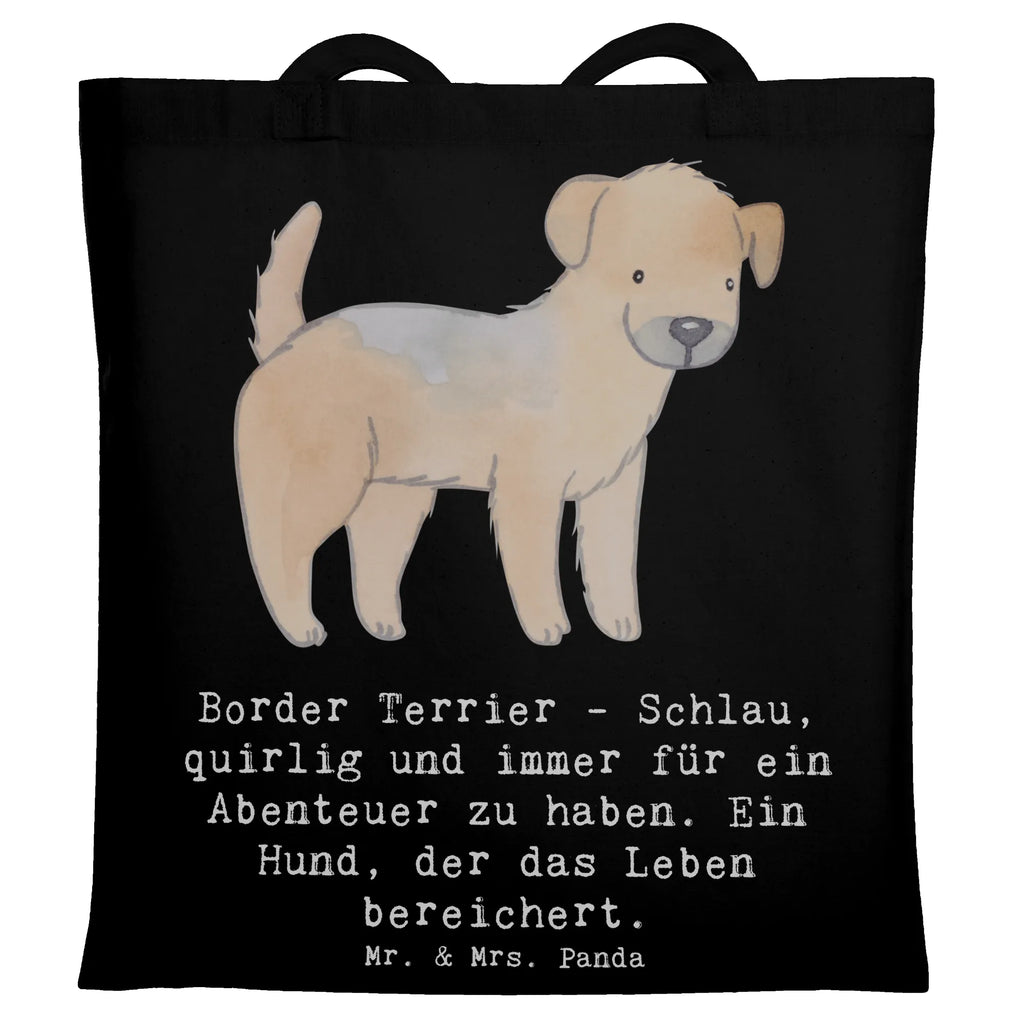 Tragetasche Border Terrier Abenteuer Beuteltasche, Beutel, Einkaufstasche, Jutebeutel, Stoffbeutel, Tasche, Shopper, Umhängetasche, Strandtasche, Schultertasche, Stofftasche, Tragetasche, Badetasche, Jutetasche, Einkaufstüte, Laptoptasche, Hund, Hunderasse, Rassehund, Hundebesitzer, Geschenk, Tierfreund, Schenken, Welpe