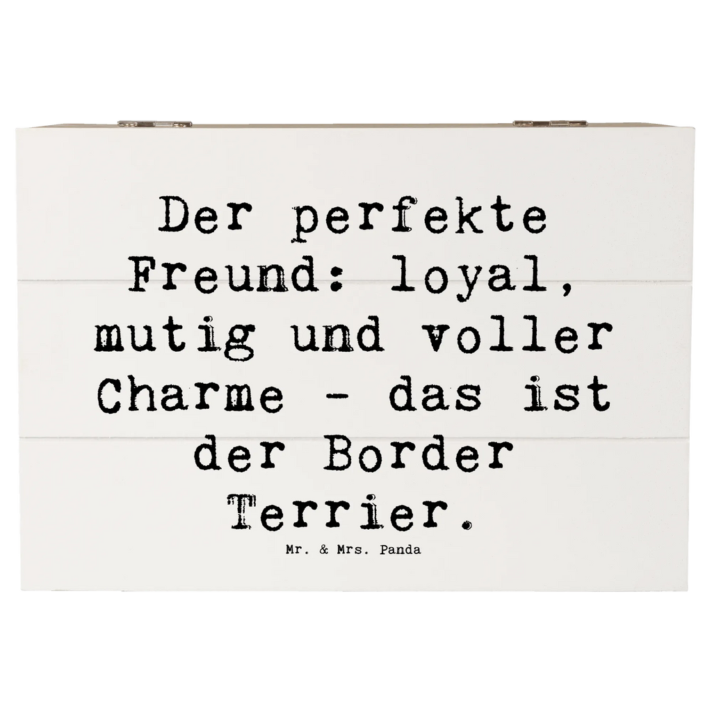 Holzkiste Spruch Border Terrier Freund Holzkiste, Kiste, Schatzkiste, Truhe, Schatulle, XXL, Erinnerungsbox, Erinnerungskiste, Dekokiste, Aufbewahrungsbox, Geschenkbox, Geschenkdose, Hund, Hunderasse, Rassehund, Hundebesitzer, Geschenk, Tierfreund, Schenken, Welpe