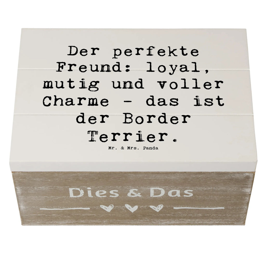 Holzkiste Spruch Border Terrier Freund Holzkiste, Kiste, Schatzkiste, Truhe, Schatulle, XXL, Erinnerungsbox, Erinnerungskiste, Dekokiste, Aufbewahrungsbox, Geschenkbox, Geschenkdose, Hund, Hunderasse, Rassehund, Hundebesitzer, Geschenk, Tierfreund, Schenken, Welpe