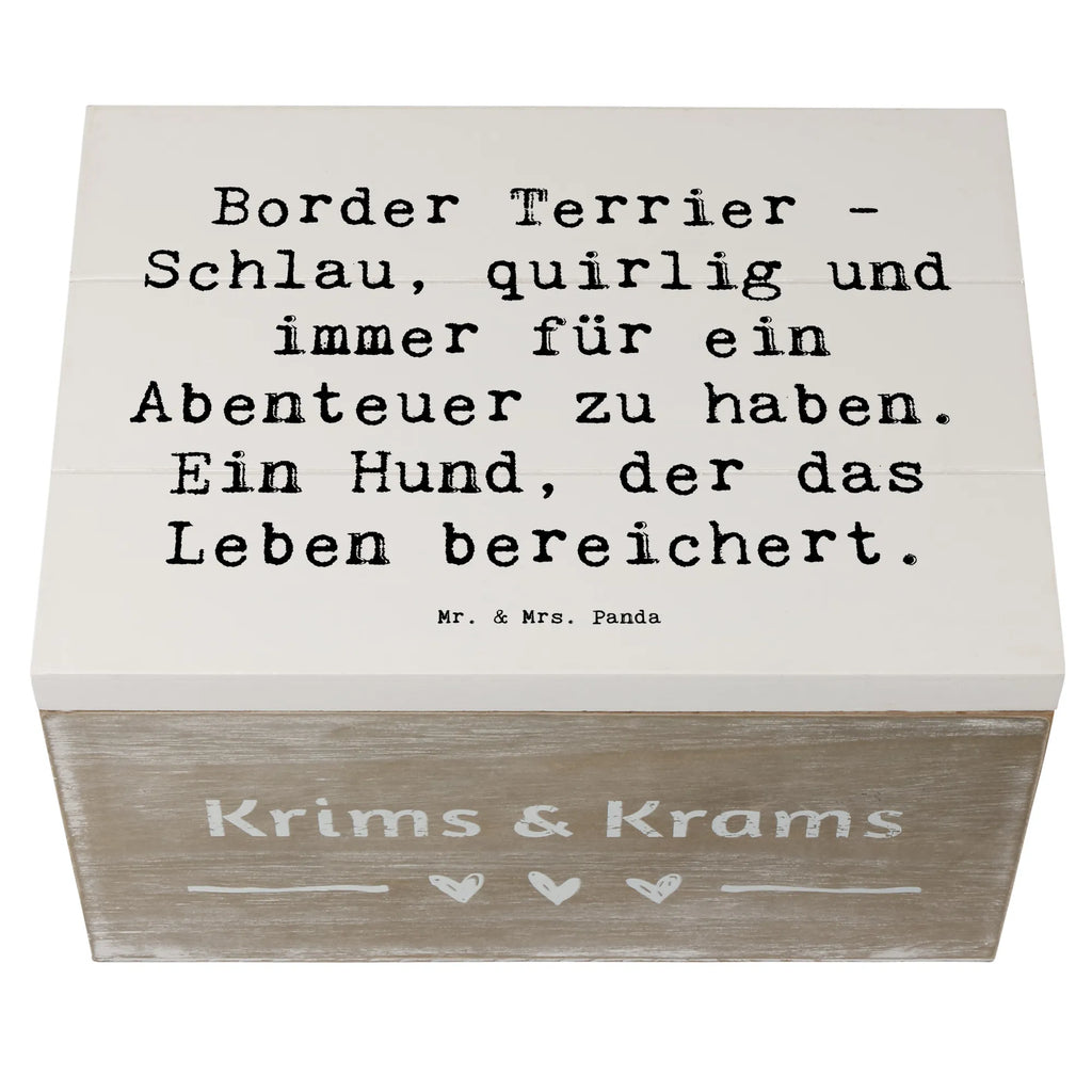 Holzkiste Spruch Border Terrier Abenteuer Holzkiste, Kiste, Schatzkiste, Truhe, Schatulle, XXL, Erinnerungsbox, Erinnerungskiste, Dekokiste, Aufbewahrungsbox, Geschenkbox, Geschenkdose, Hund, Hunderasse, Rassehund, Hundebesitzer, Geschenk, Tierfreund, Schenken, Welpe