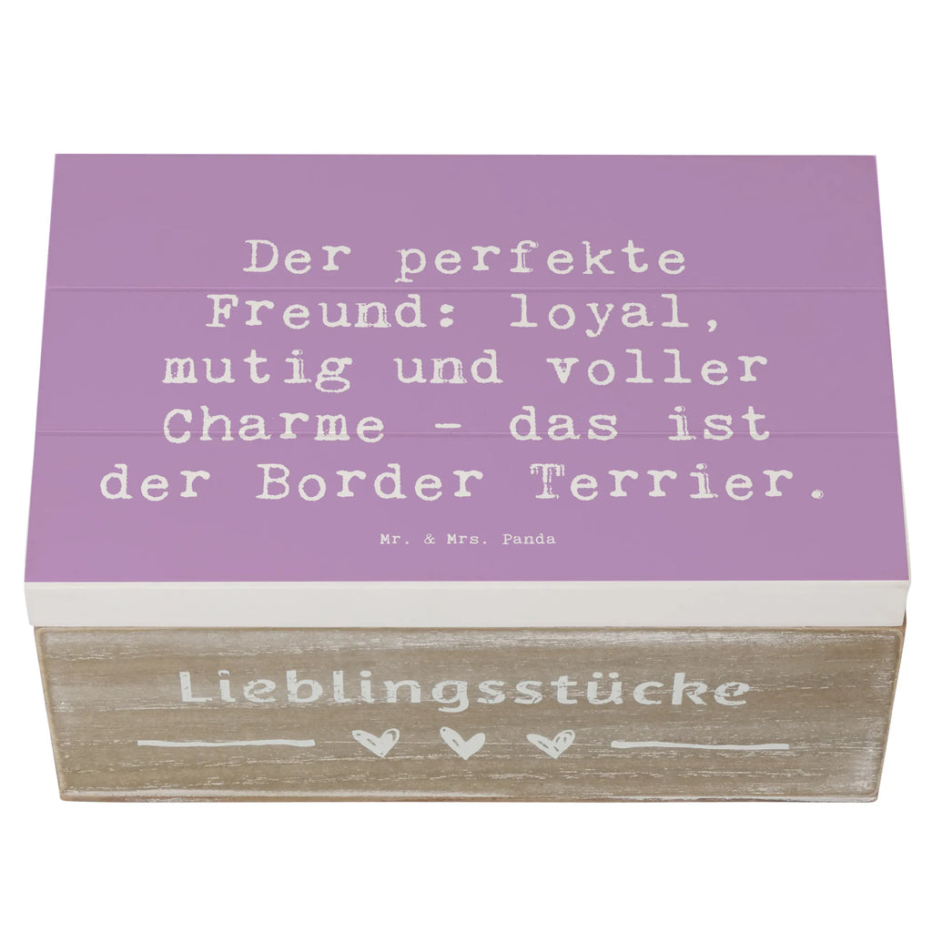 Holzkiste Spruch Border Terrier Freund Holzkiste, Kiste, Schatzkiste, Truhe, Schatulle, XXL, Erinnerungsbox, Erinnerungskiste, Dekokiste, Aufbewahrungsbox, Geschenkbox, Geschenkdose, Hund, Hunderasse, Rassehund, Hundebesitzer, Geschenk, Tierfreund, Schenken, Welpe